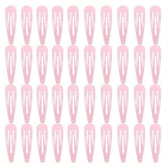40Pack Metal Snap Hair Clips for Women Girls Kids Teens Toddlers
