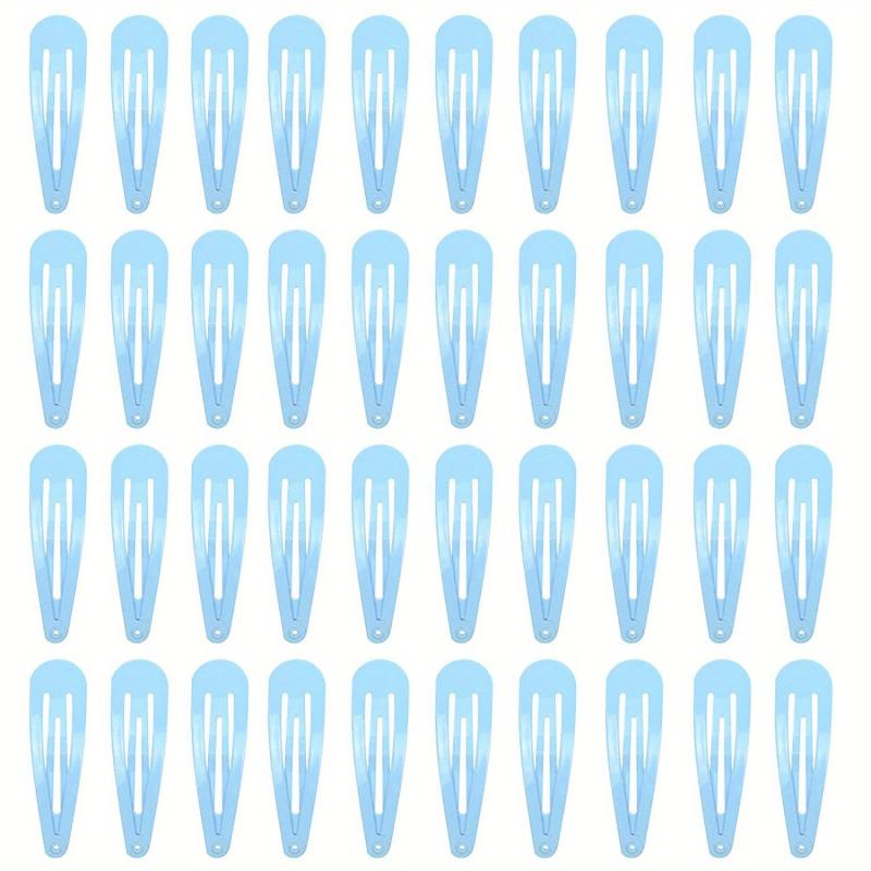 40Pack Metal Snap Hair Clips for Women Girls Kids Teens Toddlers