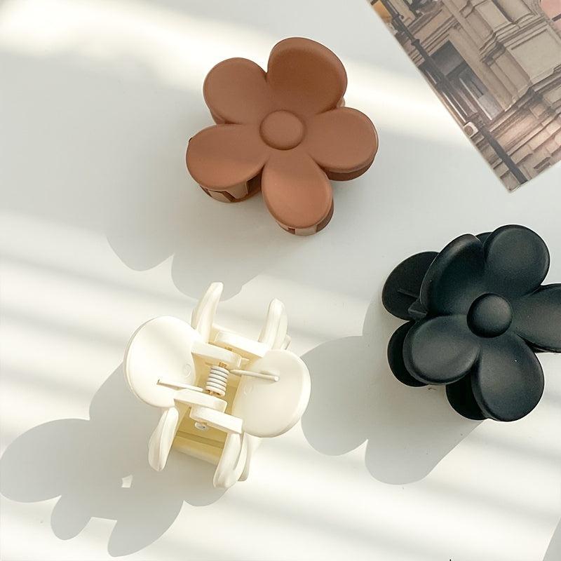 Daisy Hair Clips Translucent Hair Claw Acrylic Hair Clip Hair Accessories
