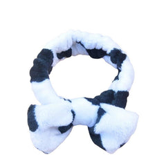 Cow Shaped Plush Headband for Women