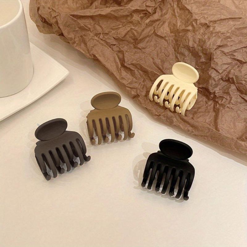 4pcs Small Hair Claw Clips Strong Hold for Thin Thick Curly Short