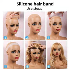 Silicone Wig Grip Headband Non Slip Adjustable Headband
