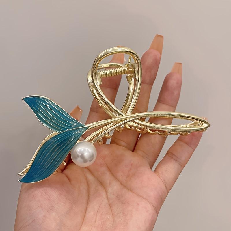 Geometric Hair Claw Large Clip Girl Hair Accessory