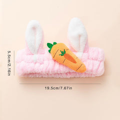Funny Cartoon Crab Headband for Face Washing