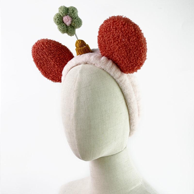 Funny Cartoon Crab Headband for Face Washing
