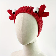 Funny Cartoon Crab Headband for Face Washing