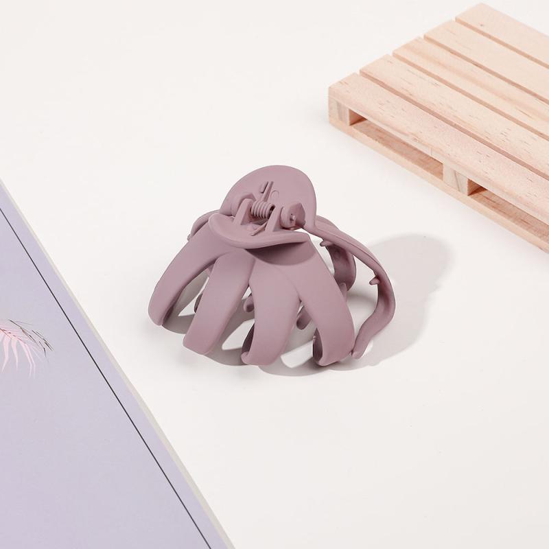 Matte Texture Large Hair Claw For Women