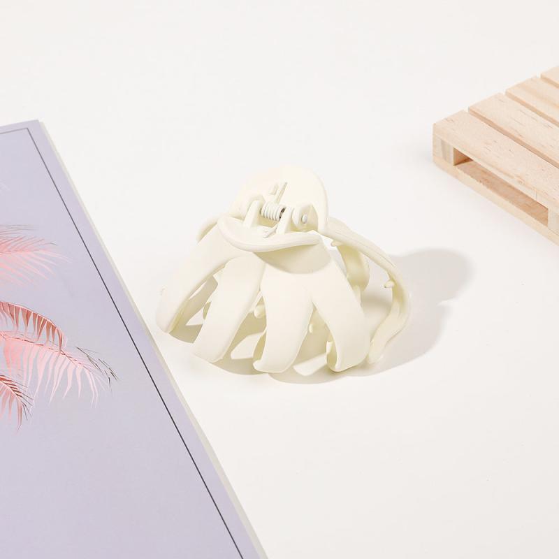 Matte Texture Large Hair Claw For Women