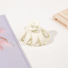 Matte Texture Large Hair Claw For Women