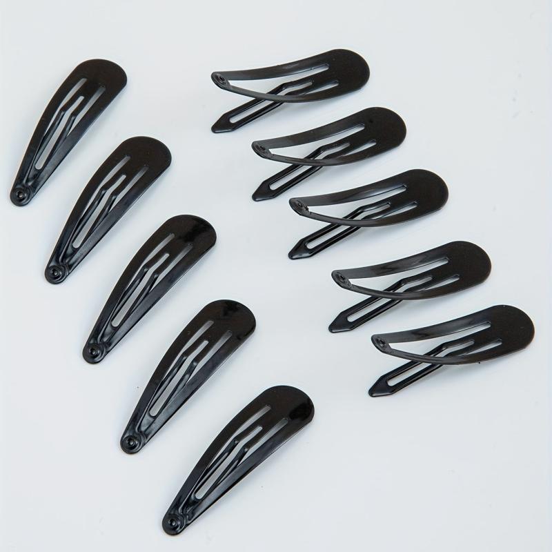 Metal Snap Hair Clips Non slip Hair Barrettes for Girls Women Teens