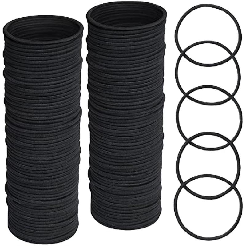 100 PCS Elastic Hair Tie Ponytail Holders Hair Bands For Women Girls