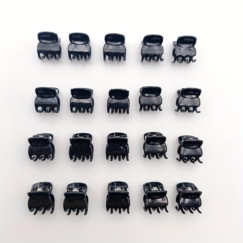 20pcs Small Grab Clip Plastic 1 inch