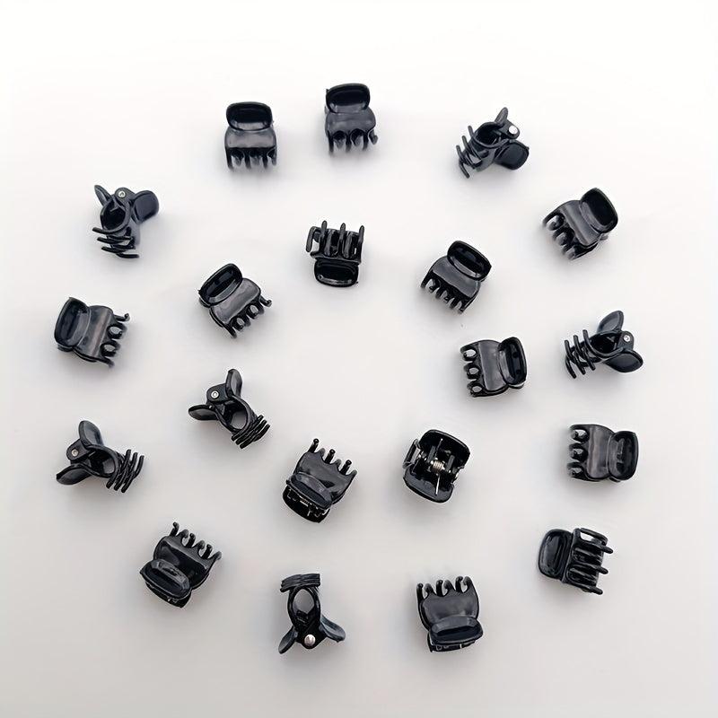 20pcs Small Grab Clip Plastic 1 inch