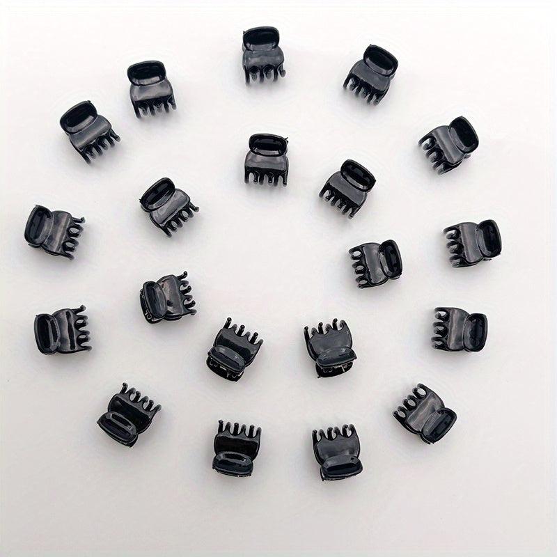 20pcs Small Grab Clip Plastic 1 inch