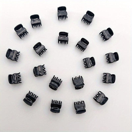 20pcs Small Grab Clip Plastic 1 inch
