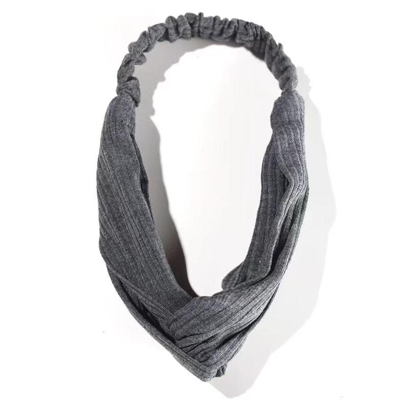 Solid Women's Headbands Headwraps Fall Winter Hair Bands Bows