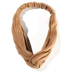 Solid Women's Headbands Headwraps Fall Winter Hair Bands Bows