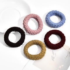 5pcs Colorful Small Elastic Hair Bands Ponytail Holder
