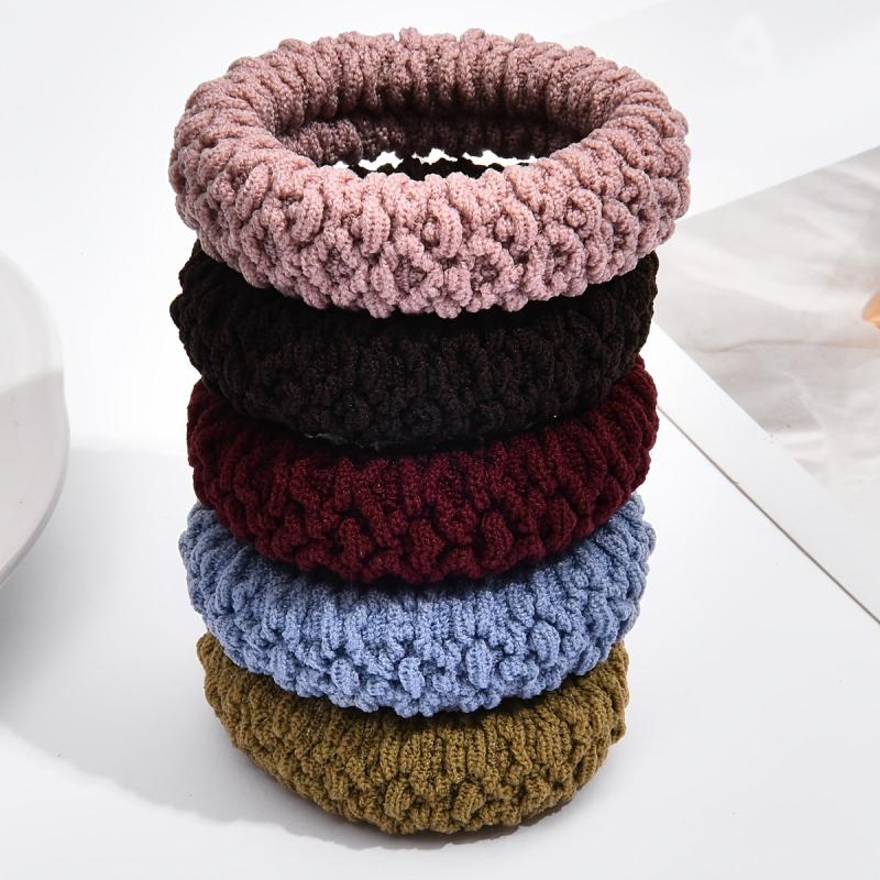 5pcs Colorful Small Elastic Hair Bands Ponytail Holder