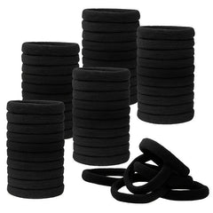 100pcs Seamless Hair Ties No Damage Elastic Ponytail Holders