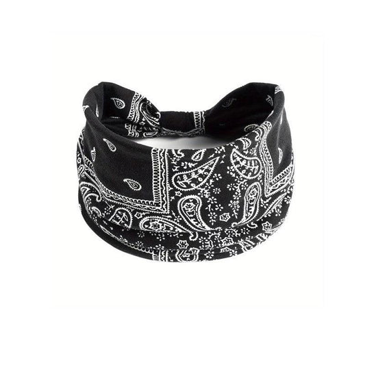 Stretch Wide Hair Bands Knot Turban Headbands for Women