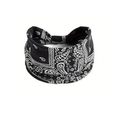 Stretch Wide Hair Bands Knot Turban Headbands for Women