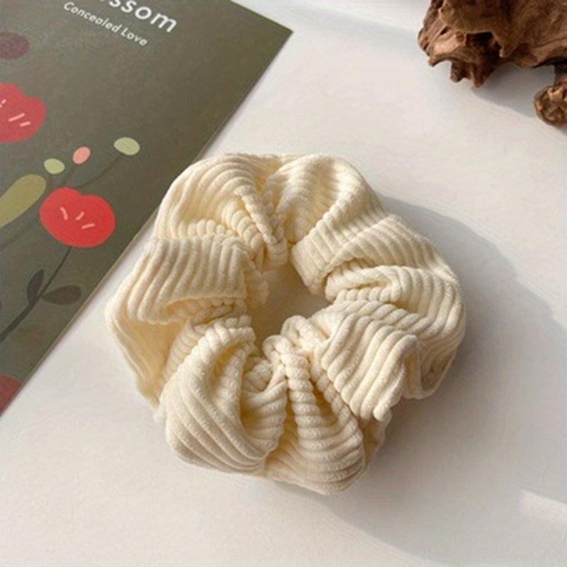Corduroy Large Scrunchie Hair Tie Hair Accessories