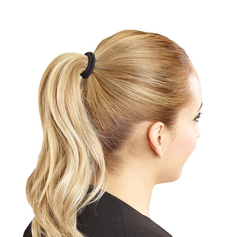 120pcs Elastic Hair Ties for Thick Curly Hair
