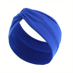 Women Headband Twist Stretch Turban Yoga Head Band Hair Accessories