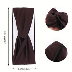 Women Headband Twist Stretch Turban Yoga Head Band Hair Accessories