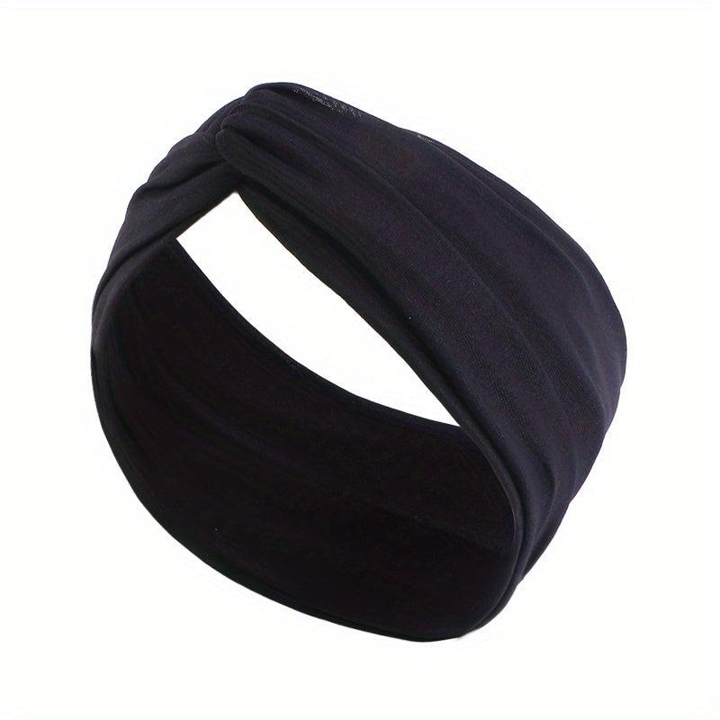 Women Headband Twist Stretch Turban Yoga Head Band Hair Accessories
