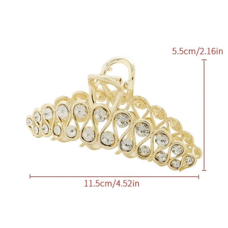 Large Pearl Hair Claw Clip Accessory