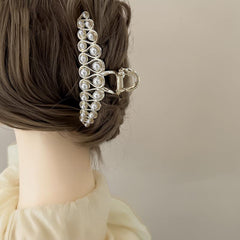 Large Pearl Hair Claw Clip Accessory