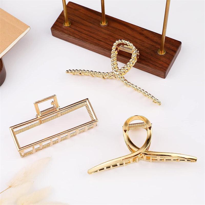 Large Hair Claw Clips For Thick Hair Non Slip Hair Jaw Clamp