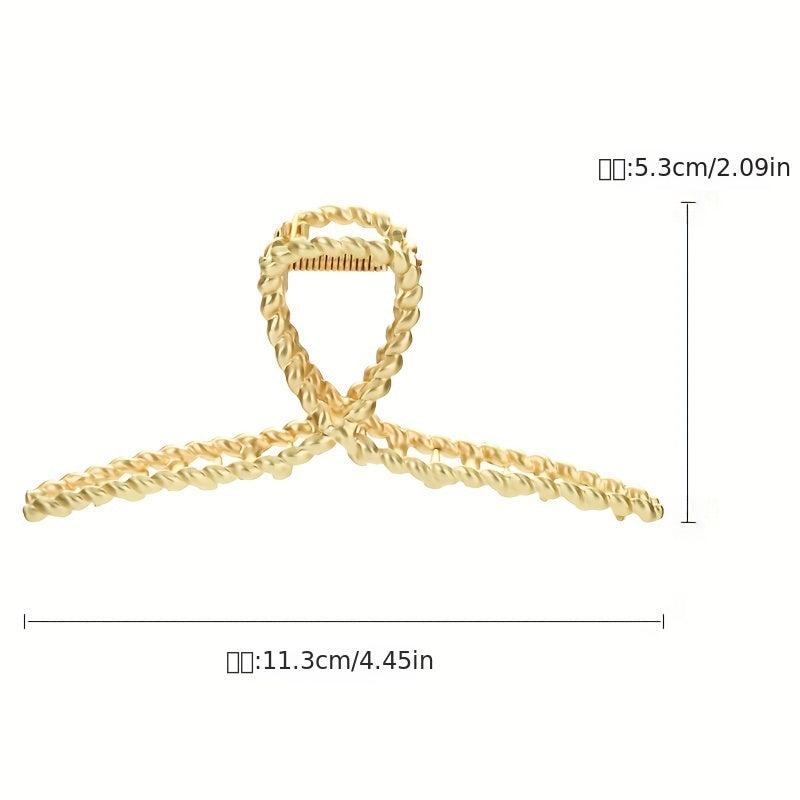 Large Hair Claw Clips For Thick Hair Non Slip Hair Jaw Clamp