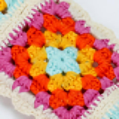 Boho Crochet Elastic Headband Vintage Hair Accessories For Women Girls
