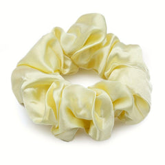 40pcs Y2K Colorful Scrunchies Hair Tie Solid Hair Rope Silky Hair Ring Ponytail