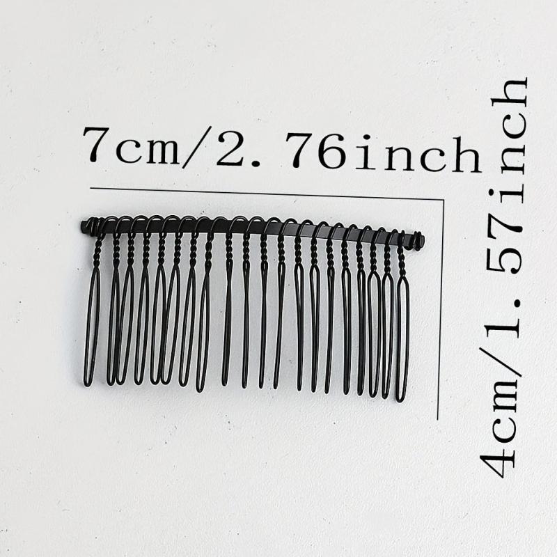 4pcs Basic Style Hair Styler Hair Comb Set Women's Hair Accessories