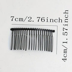 4pcs Basic Style Hair Styler Hair Comb Set Women's Hair Accessories