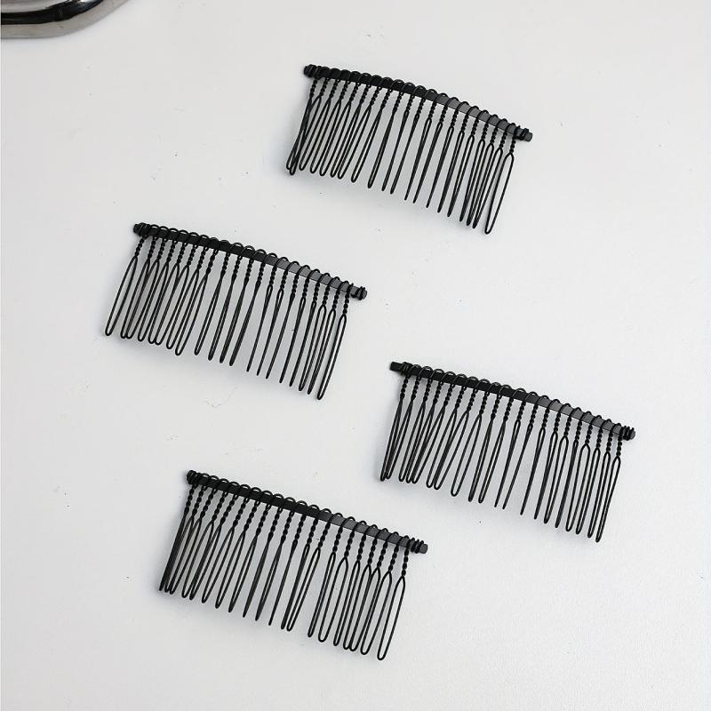 4pcs Basic Style Hair Styler Hair Comb Set Women's Hair Accessories