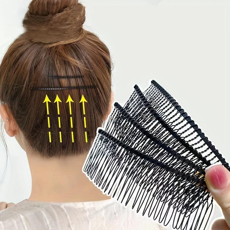 4pcs Basic Style Hair Styler Hair Comb Set Women's Hair Accessories