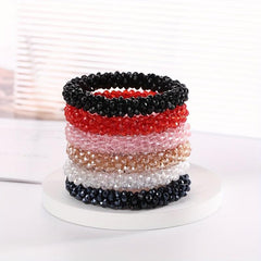 Crystal Hair Rope Ponytail Holder Hair Accessories