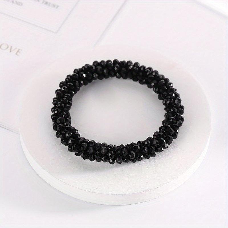 Crystal Hair Rope Ponytail Holder Hair Accessories
