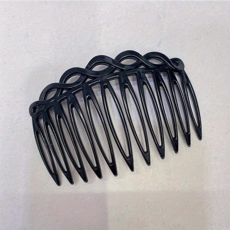 Vintage Hair Side Clips Plastic Hair Comb For Women Hairpin