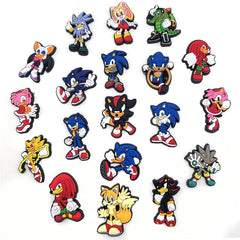 20pcs Anime Shoe Charms for Clog Sandals Birthday Party Favor