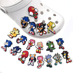20pcs Anime Shoe Charms for Clog Sandals Birthday Party Favor