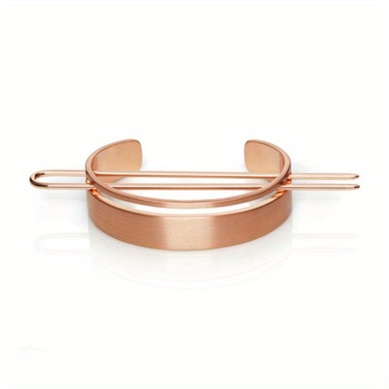 Metal Feather Hairpin Classic Hairpin Female Headwear Hair Accessories