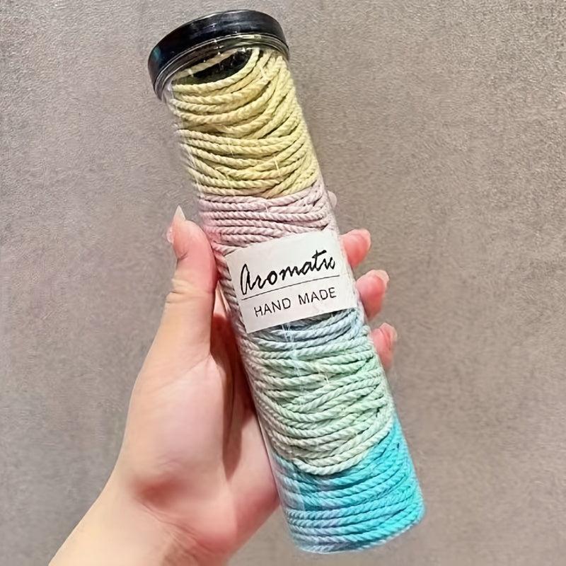 100pcs Seamless Hair Rings Elastic Hair Ties All match Hair Ropes