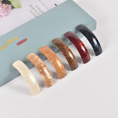 6pcs Water Pattern Hair Clip Barrette Hairpin Ponytail Holder Headwear