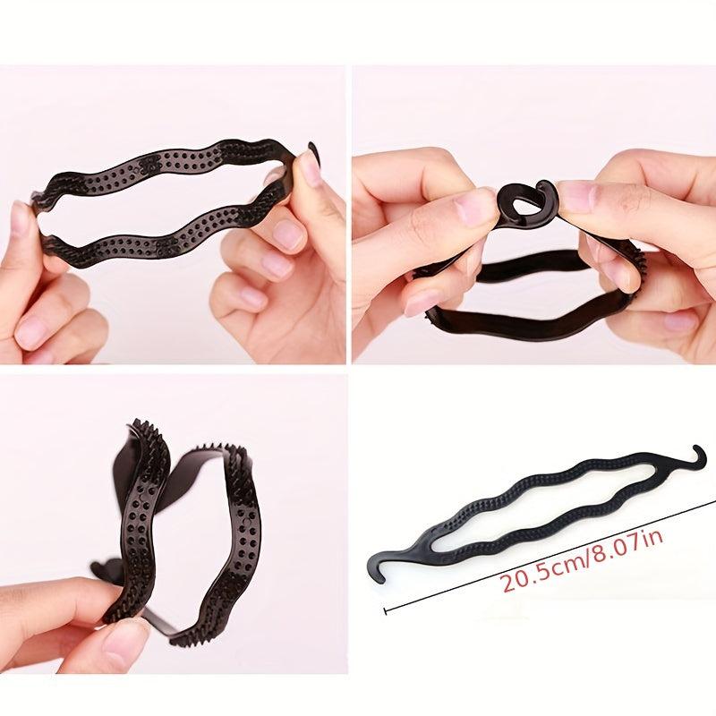 Hair Styling Accessories Kit Set Bun Maker Braid Tool DIY Hair Styles